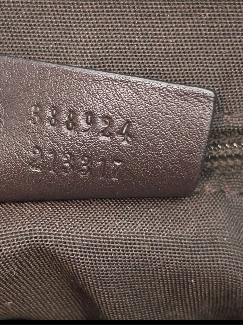 Gucci Brown GG Supreme Canvas Messenger Bag with Tiger Patch